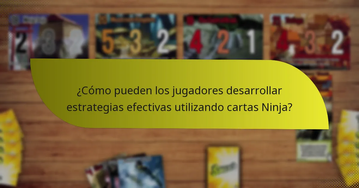 ¿Cuáles son las cartas clave esenciales en la expansión Ninja?