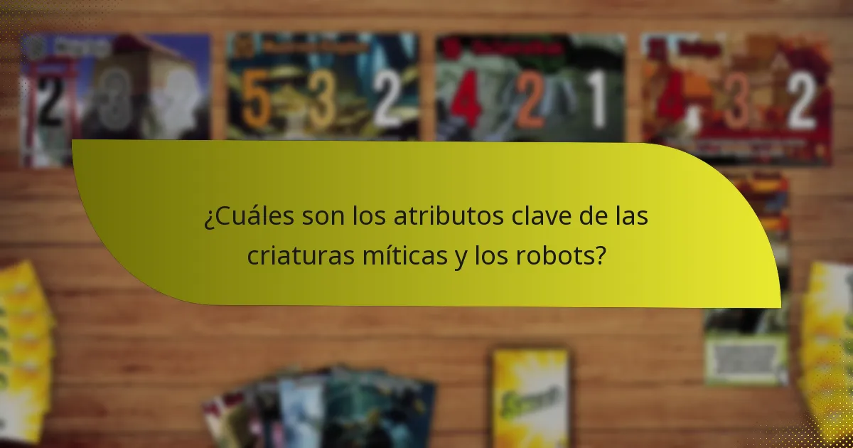 ¿Qué tácticas se pueden emplear al usar combinaciones de criaturas míticas y robots?