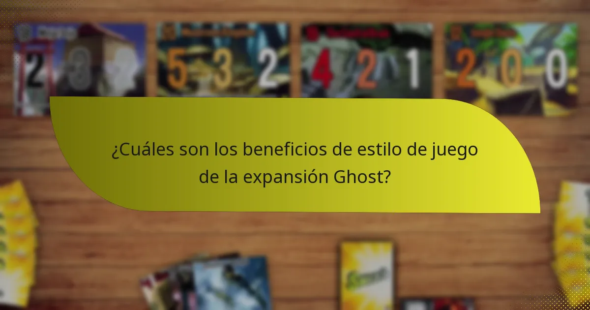 ¿Cuáles son las comparaciones entre la expansión Ghost y otras expansiones?